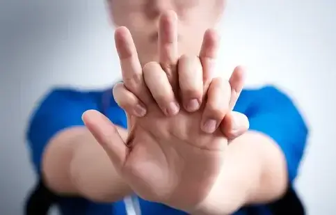 two hands